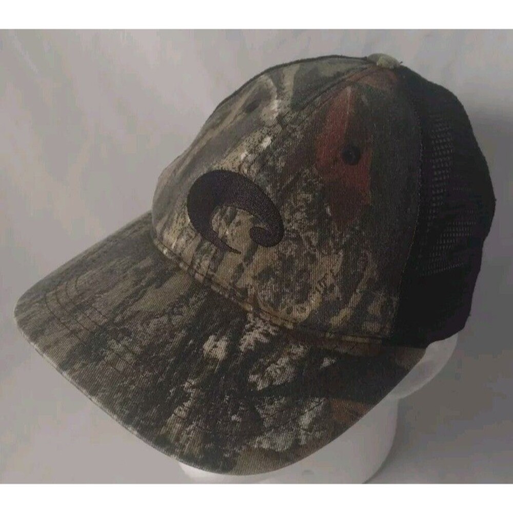 Costa Del Mar Camouflage Adjustable Snapback Mesh Back Hat/Cap-NICE!